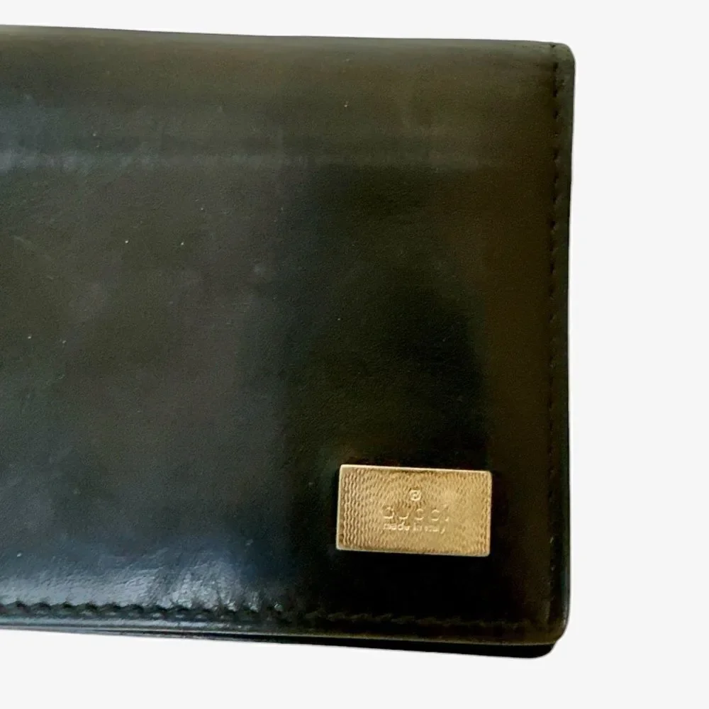 GUCCI GG Black Men’s Leather Wallet - Picture 2 of 8